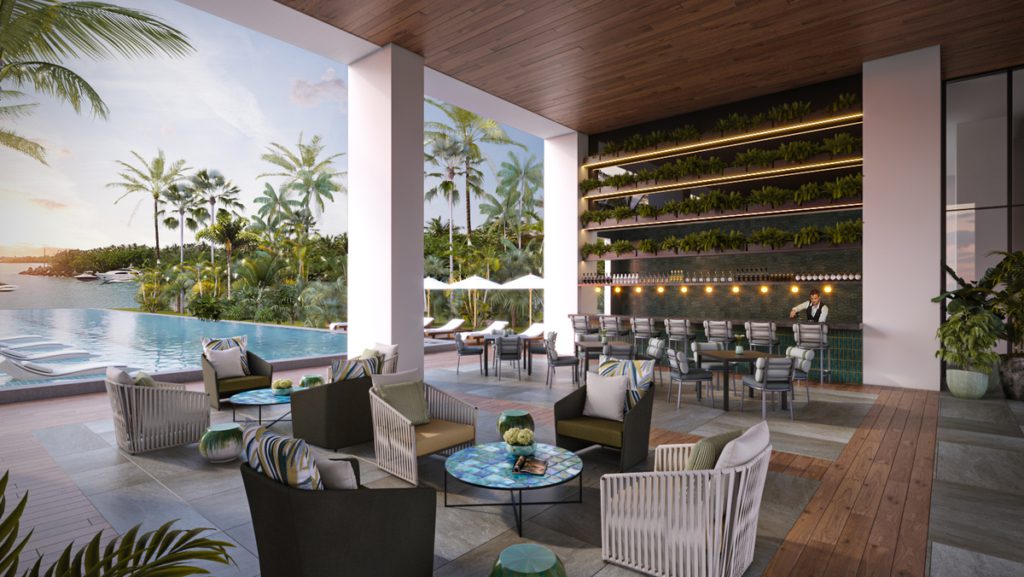 SLS Bahía Beach Residences alberca, Preferred Luxury Real Estate. 